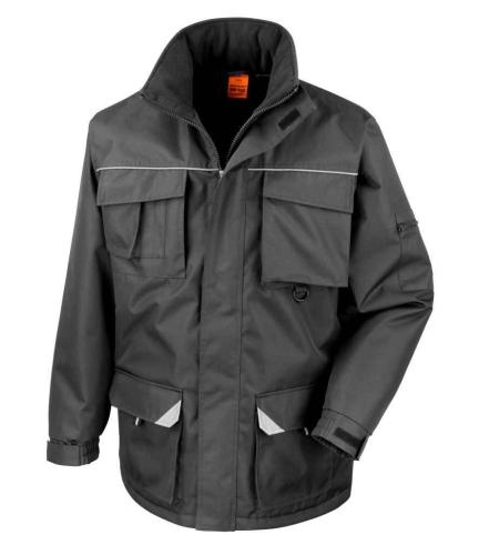 Result W-G Sabre Long Coat - Black - 3XL